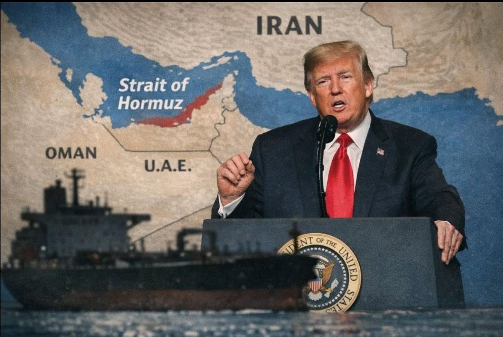 HORMUZ CRISIS: U.S.–IRAN TENSIONS THREATEN GLOBAL OIL SUPPLIES AS REOPENING TALKS BEGIN”
